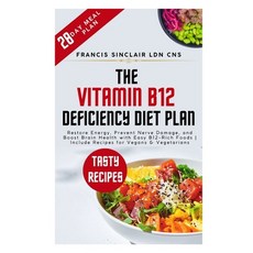 (영문도서)The Vitamin B12 Deficiency Diet Plan: Restore Energy Prevent Nerve Damage and... Paperback, Independently Published, English, 9798265654984