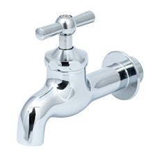 클린 일자 일반 수도꼭지 가로꼭지, 1개