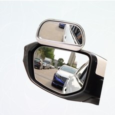 각도조절미러 룸미러형 사각지대 해소 보조미러, 1개