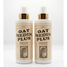 오트메딘 플러스 스프레이 오트밀 바디 미스트 보습 수분 진정 바디스프레이, 2개, 200ml