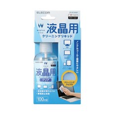 ELECOM 液晶螢幕清潔組 擦拭布 容量100ML, 1個
