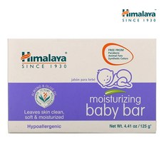 히말라야 모이스처라이징 베이비 바 125g/유아비누, 히말라야_모이스처라이징베이비바125g, 125g, 1개