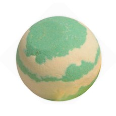 그린홀릭 버블 배쓰밤 거품 입욕제 거품목욕 라임앤바질, 3개, 120g