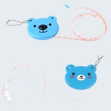 래빗초이 곰모양 줄자 1.5m 여행캠핑용줄자