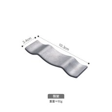 餐廳家用複古勺託三用筷架 食品級, 做舊筷架, 1個