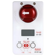 GASIAN 蜂鳴提示型瓦斯遮斷器, 白色, 1個