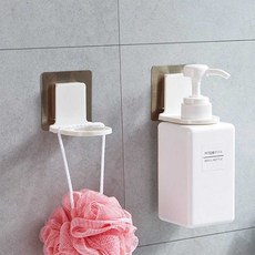 벽 부착 물비누통 거치대 핸드워시거치대