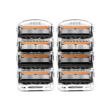 리빙만렙 질레트 호환용 면도날 신형 프로글라이드 1+1 세트 총 8개입, 2세트, 4개입