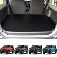 Temiry 러기지 매트 JB64W JB74W 미끄럼 방지 고무 블랙