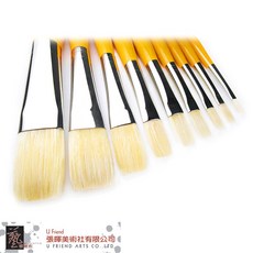 ISABEY 伊莎貝 法國豬鬃毛丙烯油畫兩用筆 半圓/6088, 1個, 1