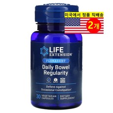 Life Extension 라이프 익스텐션 다이제스티브 데일리 보울 레귤래리티 30정, 2개