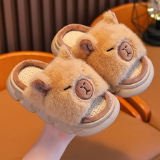 아굴라 카피바라 귀여운 층간소음 슬리퍼 키즈슬리퍼 생활 사무실슬리퍼