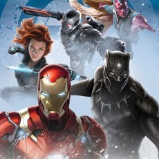 직소 아이언맨 시빌워 팀 500피스 조각퍼즐 91200ea 1(ea), 1개