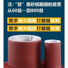 手撕砂布卷 進口牆面打磨砂紙 木工金屬拋光砂布, 1個