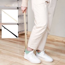 자석 구두주걱 신발주걱 롱 가정용 신발신기 구두헤라, 1개, 베이지