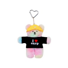 [EarpEarp 본사] 어프어프 인형키링 레오파드 레인보우 키링 인형 랜덤키링 랜덤인형 미니인형키링, 힙한곰 레인보우 코비, 1개