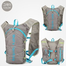 VEGA 경량 러닝조끼 베스트 등산 마라톤 수납 가방 메쉬 통풍 반사띠