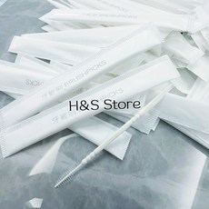 H&S Store 雙頭牙籤 牙籤刷 魚骨牙籤 單支裝, 1個