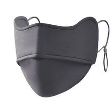 남녀공용 겨울 방한방풍 기모 마스크 1+1, DKZ011그레이, 1세트, 2개입