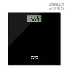 台灣三洋 SANLUX 數位體重計 SYES-301b 黑色 超低價 限量, 1個