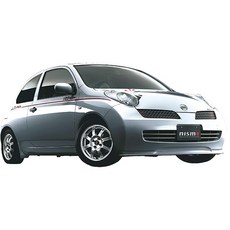 1/24 인치업 시리즈 No.1005 NISSAN MARCH(K12 NISMO S-tune) 니스모 40주년 조립식 케이스 포함 플라모델