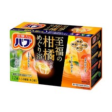 카오 바브 4가지 감귤향 입욕제 12정입 일본 탄산 입욕제