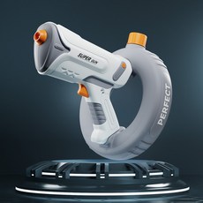 兒童電動水槍玩具, 白色, 1個