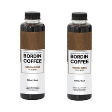 보르딘 콜드브루 더치커피원액 세트 미디엄블랜드, 500ml, 2개, 1개입