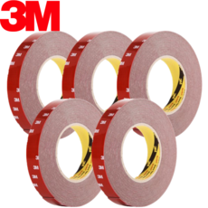 3M VHB 양면테이프 20mm x 11M 자동차용 쓰리엠 초강력 폼양면테이프, 5개