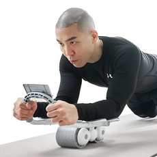 SEAN LEE AB滾輪棒式跪墊組, SL-TR03, 灰色