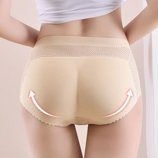 볼륨힙 매쉬 소재 햄라인 엉뽕 팬티 힙업 몸매보정 san+0509vM