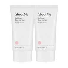 어바웃미 비 클린 톤업 선 50ml x 2개