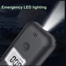 고정밀 호흡 알코올 테스터 휴대용 음주 운전 분석기 LCD 화면 디스플레이 측정기, 01 BlackWhite