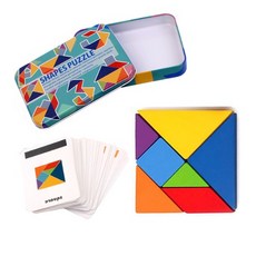 [생각] 칠교모양 퍼즐, 4인용, 1개