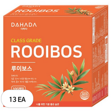 다하다 루이보스차, 1.2g, 100개입, 13개