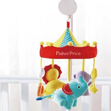 피셔프라이스 멜로디 모빌 아기 침대 장난감 | 자장가 멜로디 | 안정감을 주는 모빌 | 육아 필수템, 혼합색상, 1개