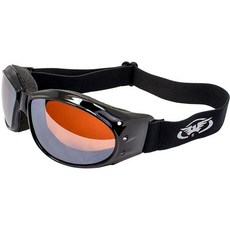 Global Vision Eliminator 오토바이 고글 415251, 블랙 프레임/드라이빙 미러 렌즈
