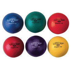S&S Worldwide Gator Skin Super 90 Balls. 8.9cm(3.5인치) PU 코팅 폼 볼. 부드러운 노스팅 볼은 실내 야구/소프트볼 플로어 하키 닷