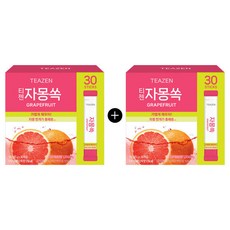 티젠 자몽쏙, 2박스, 30개입, 5g