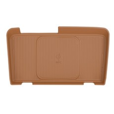 지파츠 지파츠 디올뉴 제네시스 G80 RG3 페이스리프트 무선충전 패드 커버 친환경 실리콘, 브라운, 무선충전 패드 커버 (C-1), 브라운, 1개