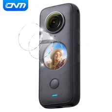 Insta360 ONE X2 용 강화 유리 스크래치 방지 보호대 액션 카메라 필름 액세서리, 03 3 Pieces