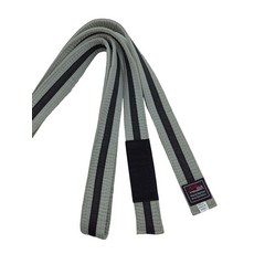브라질 Jiu Jitsu 청소년 어린이 이하 벨트 시스템, 그레이블랙 스트랩 - 자수 없음, 기본 모델명/품번