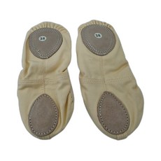 발레 슈즈 신발 연습용 실내 살구 38 기본 베이직