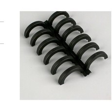 문서 노트 추가 정리 6공 셀프제본 루즈링 블랙