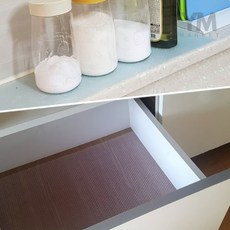 YM 투명 논슬립 선반매트 주방오염방지시트, 30x70cm - 핑크