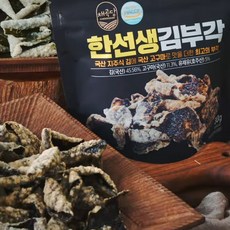 한선생 김부각 30gX1봉 황토소금으로 담백한 고소한 유기농김 간식맛집 어린이간식, 30g, 10개