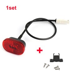 샤오미 미 전기 스쿠터 프로 2 1S 용 브레이크 라이트 후방 미등 램프 LED 스케이트보드 스톱라이트 후미등 부품, 2) 1sets, 1개
