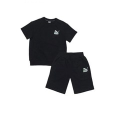 매장정품 푸마 PUMA 푸마키즈 상하복반팔(PU33OS301)-3종 175841, 아이보리, 140