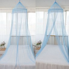 레이스 캐노피 모기장 싱글 침대 막 천막 용품 야외 캠핑 커버 해충 방지 가리개 침실, 화이트