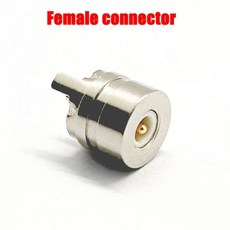 1 세트 6mm 2P 자석 단일 스프링로드 마그네틱 케이블 포고 핀 커넥터 충전 전원 남성 여성 프로브 5-12V 솔더 와이어 유형, 6mm 흰색 여성, 05 6mm white female, 05 6mm white female